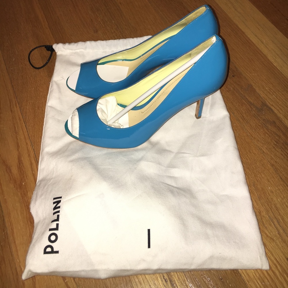 Pollini pumps brand new never been warn